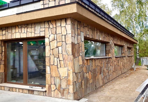 Плитняк кора дерева для фасада купить в Хотьково