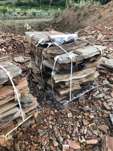 Плитняк кора дерева 50-100мм для пошаговых дорожек купить в Хотьково