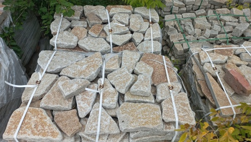 Гранитный плитняк галтованный для парковки купить в Хотьково