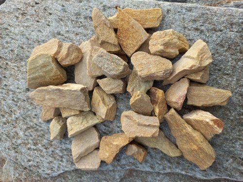 Златолит жёлтый декоративная каменная крошка купить в Хотьково