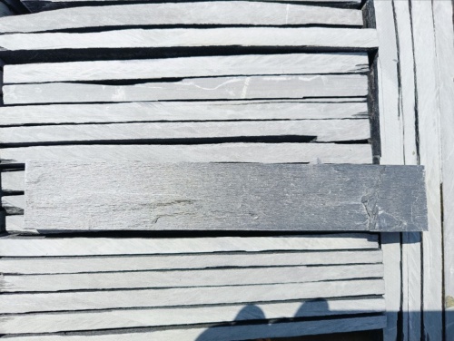 Плитка чёрная из натурального камня фасадная 30 см * 5 см, толщина 7 мм -30 мм купить в Хотьково